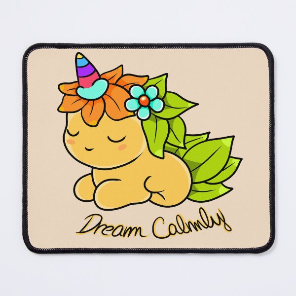 Item preview, Dream Calmly Magic Unicorn designed and sold by Phyllya Design.