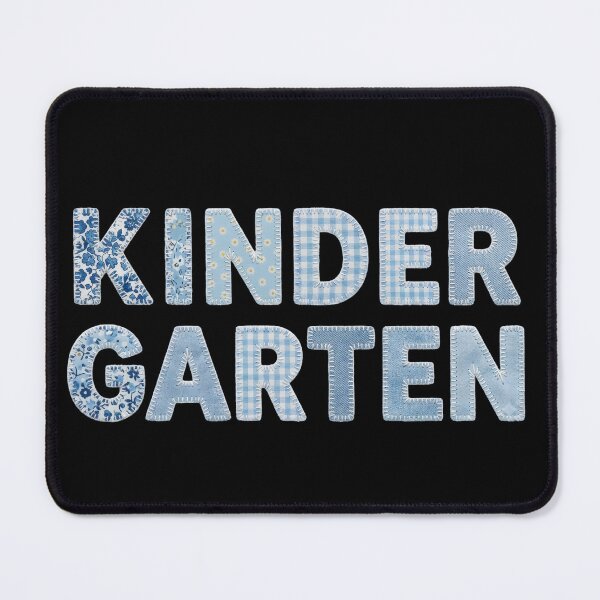 Item preview, Kinder Garten Floral Patchwork Back to School Teacher Design designed and sold by tarzbol.