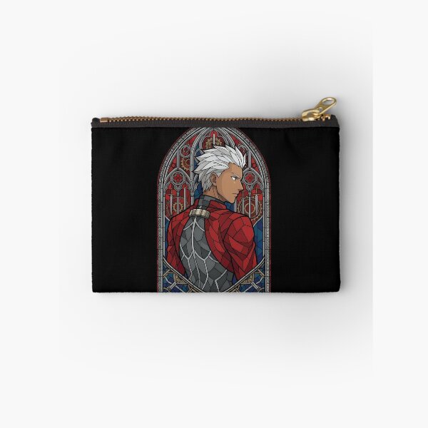 Item preview, Archer Fate Stay Night Red Gothic Stained Glass designed and sold by mildaclairmo.