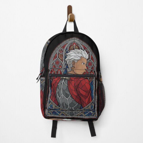 Item preview, Archer Fate Stay Night Red Gothic Stained Glass designed and sold by mildaclairmo.