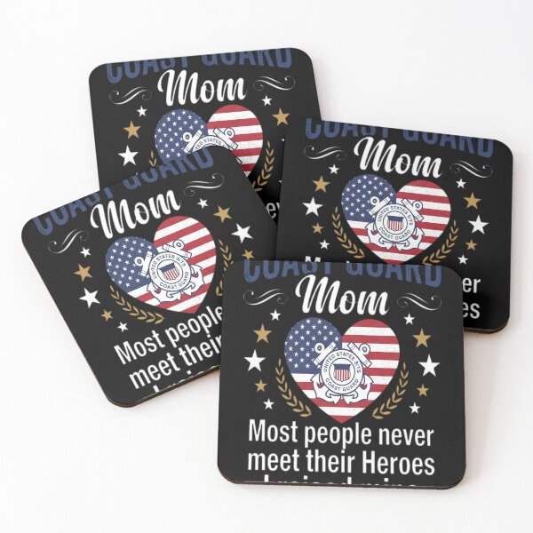 Item preview, US Coast Guard Proud Mom, Proud Coast Guard designed and sold by 7xShirt1.