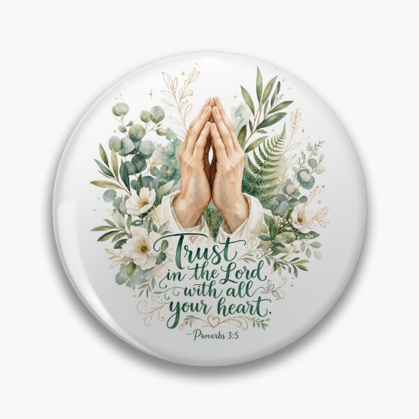 Item preview, Trust In The Lord designed and sold by Whimsy Petal and Co..
