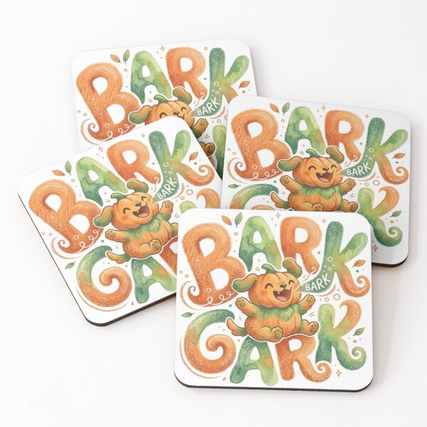 Item preview, Pumpkin BARK - Cute Fluffy Pastel Art designed and sold by 0Zetgest.