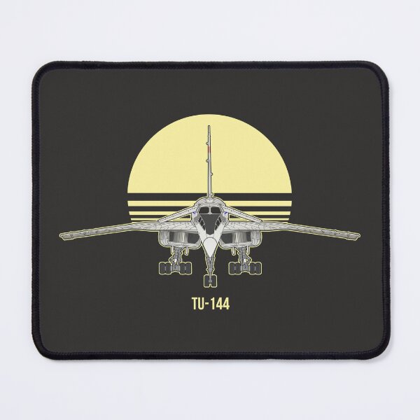 Item preview, Supersonic Tu-144 Passenger Jet Front View Vector designed and sold by FAawRay.