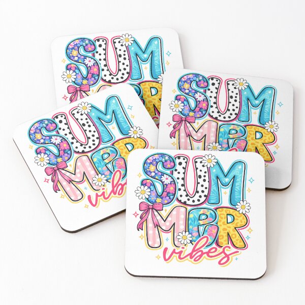 Item preview, Colorful Summer Vibes Typography designed and sold by SurrealSproutz.