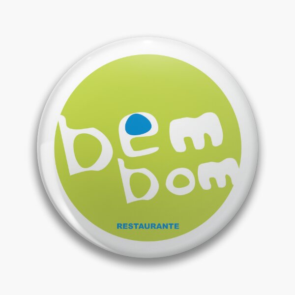 Item preview, Bem Bom Restaurante Lime Green Badge Logo designed and sold by fancwbq.
