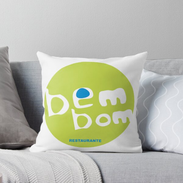 Item preview, Bem Bom Restaurante Lime Green Badge Logo designed and sold by fancwbq.