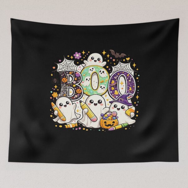 Item preview, Preschool Teacher Boo Crew Cute Halloween Ghosts designed and sold by Corvoria.