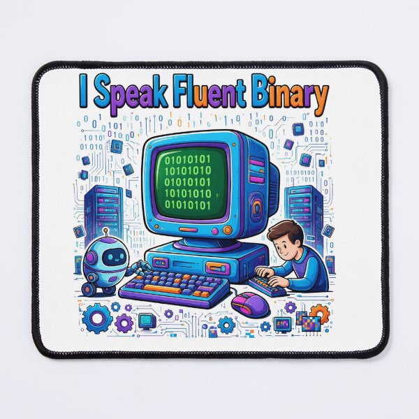 Item preview, I Speak Fluent Binary designed and sold by DVerse Studio.