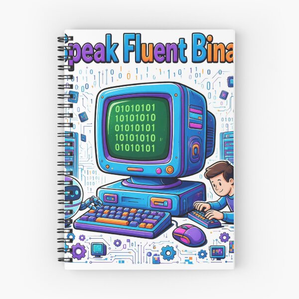 Item preview, I Speak Fluent Binary designed and sold by DVerse Studio.