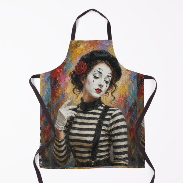 Item preview, Mime performer painting. designed and sold by GalleryKauffeld.