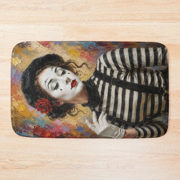 Item preview, Mime performer painting. designed and sold by GalleryKauffeld.