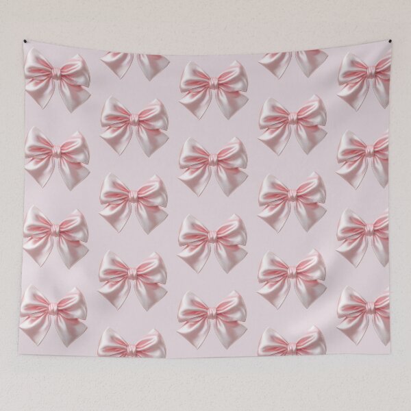Item preview, Pink Satin Ribbon Bow designed and sold by jianina-alondra.