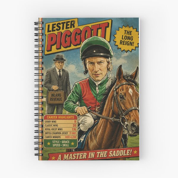 Item preview, Lester Piggott Trading Card designed and sold by halibutgoatramb.