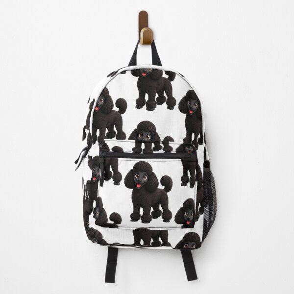 Item preview, Cute Black Poodle Puppy Illustration designed and sold by BackgroundND.