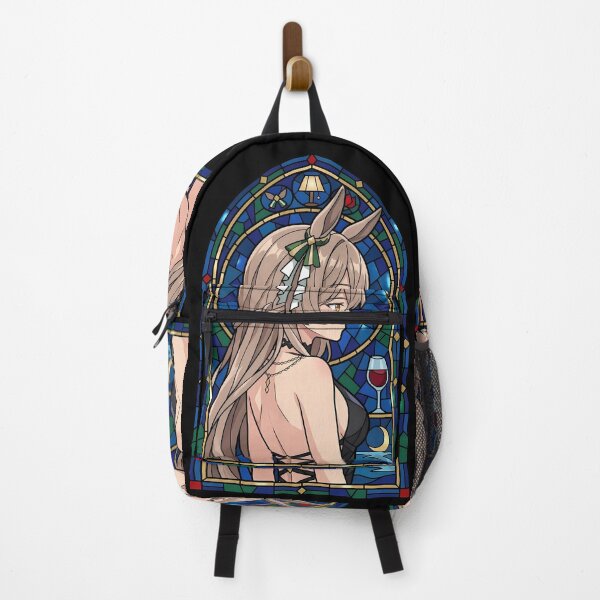 Item preview, Satono Diamond Uma Musume Night Lounge Stained Glass Portrait designed and sold by mildaclairmo.