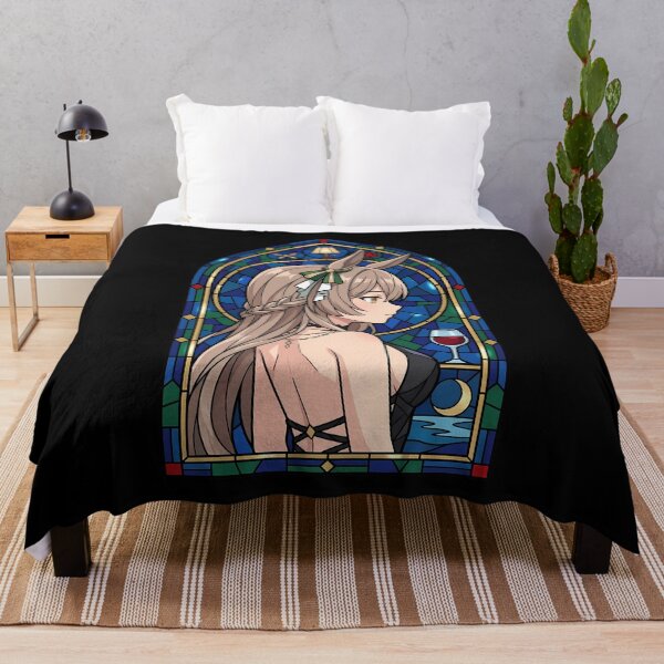 Item preview, Satono Diamond Uma Musume Night Lounge Stained Glass Portrait designed and sold by mildaclairmo.