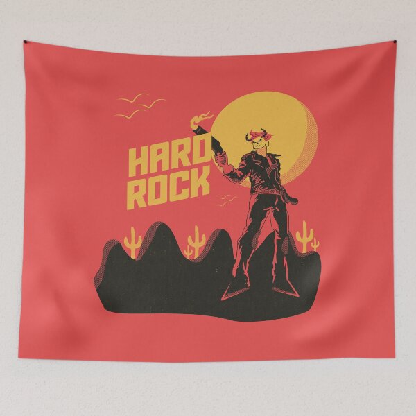 Item preview, Hard Rock Desert Rebel Graphic Illustration designed and sold by beboplab.