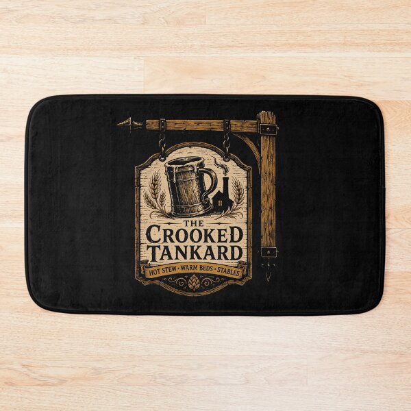 Item preview, The Crooked Tankard Travelers Inn Sign designed and sold by agearb.