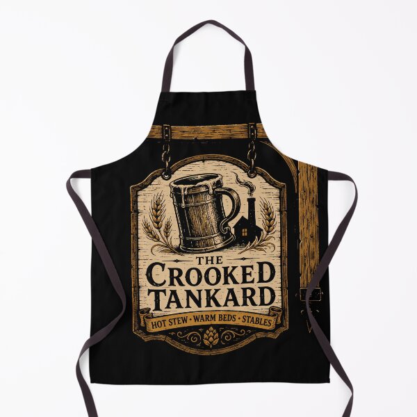 Item preview, The Crooked Tankard Travelers Inn Sign designed and sold by agearb.