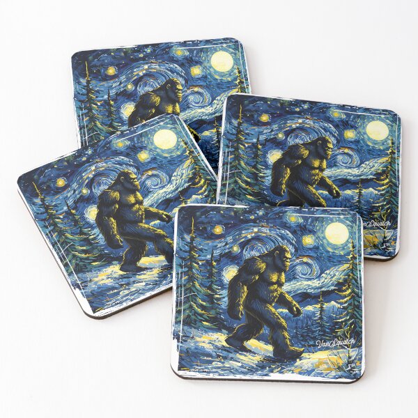 Item preview, Van Squatch Cryptid Art Series designed and sold by TVPS17.