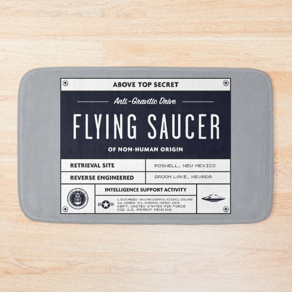 Item preview, Flying Saucer Data Plate designed and sold by dtkindling.