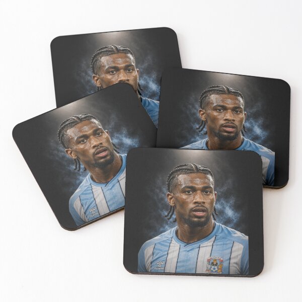 Item preview, Haji Wright inspired art Coventry FC designed and sold by ARbyCharlie.
