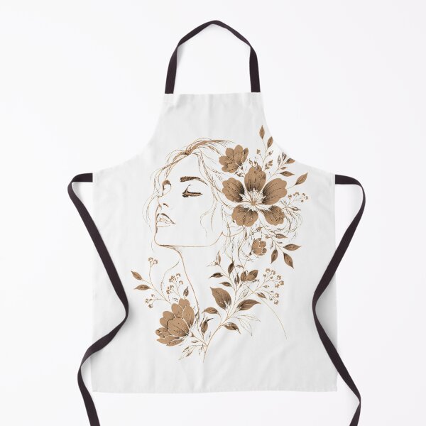 Item preview, Floral Woman Silhouette | Minimalist Botanical Line Art designed and sold by CalmMandala.