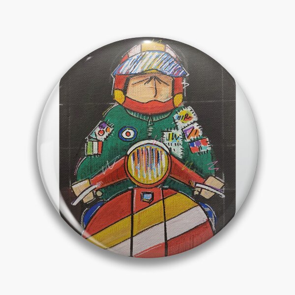 Item preview, Classic Scooter | Retro Scooter Riders | Scooterist, Retro Mod Inspired Art designed and sold by GWARTGB.