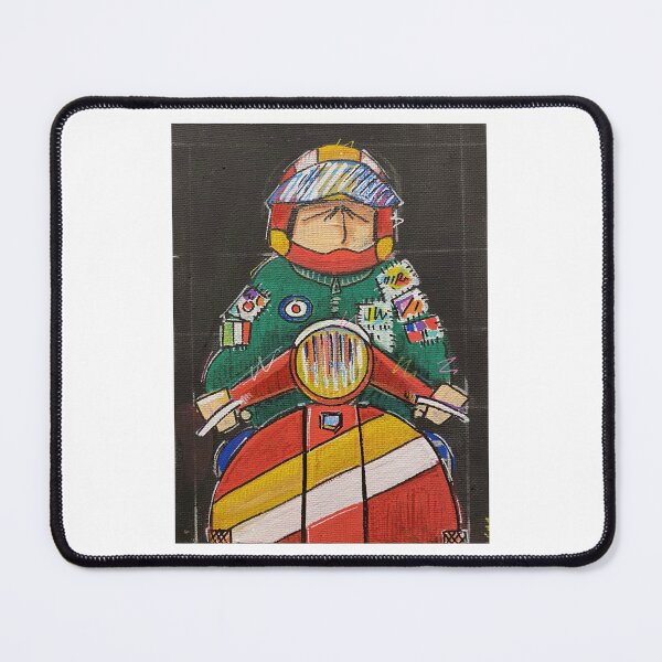 Item preview, Classic Scooter | Retro Scooter Riders | Scooterist, Retro Mod Inspired Art designed and sold by GWARTGB.