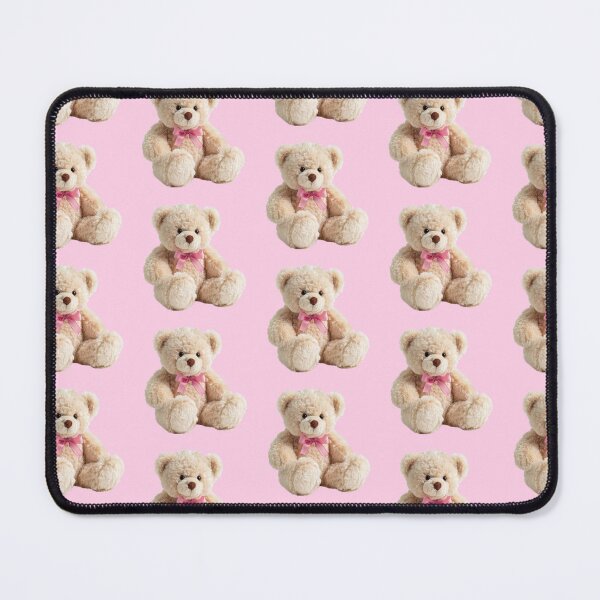 Item preview, Cute Teddy Bear with Pink Bow designed and sold by jianina-alondra.