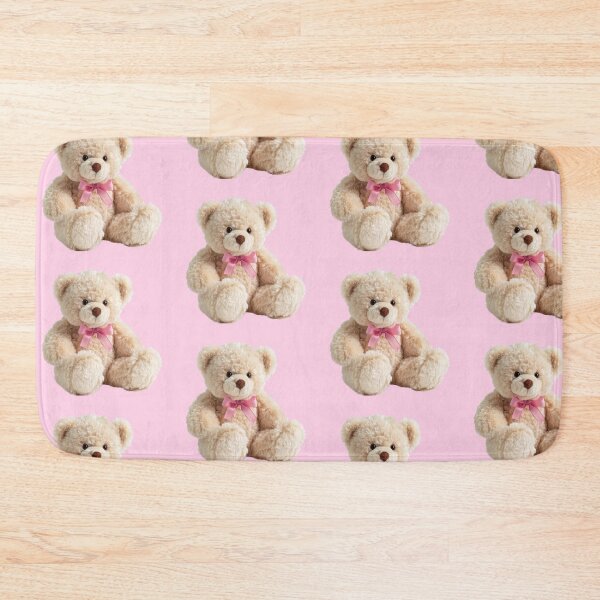 Item preview, Cute Teddy Bear with Pink Bow designed and sold by jianina-alondra.