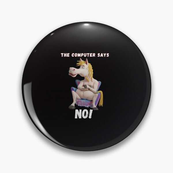 Item preview, Computer says No Sarcastic T shirts designed and sold by karillapigpro.