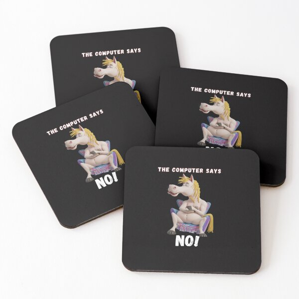 Item preview, Computer says No Sarcastic T shirts designed and sold by karillapigpro.