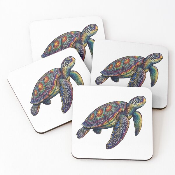 Item preview, Ocean Sea Turtle | Ocean Zentangle Art Collection designed and sold by Zaru Art Studio.