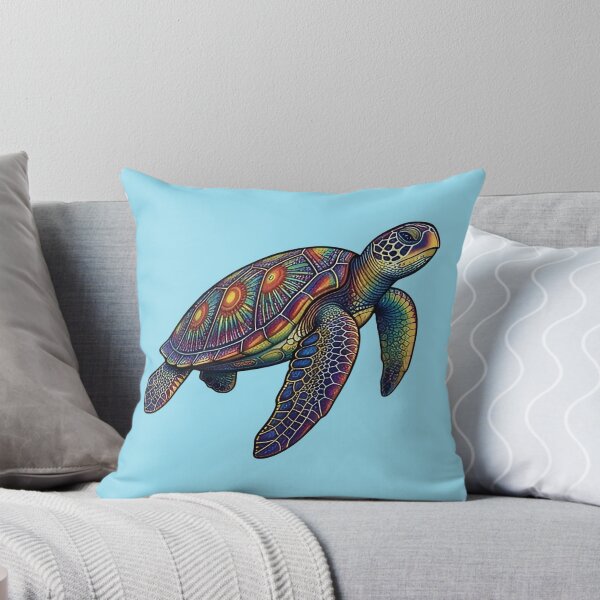 Item preview, Ocean Sea Turtle | Ocean Zentangle Art Collection designed and sold by Zaru Art Studio.