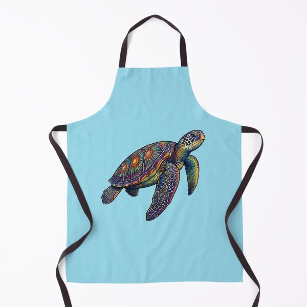 Item preview, Ocean Sea Turtle | Ocean Zentangle Art Collection designed and sold by Zaru Art Studio.