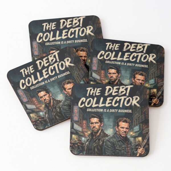 Item preview, The Debt Collector Action Drama Fine Art Tribute designed and sold by Art's Diner.