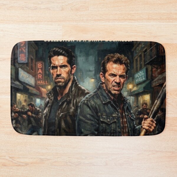 Item preview, The Debt Collector Action Drama Fine Art Tribute designed and sold by Art's Diner.