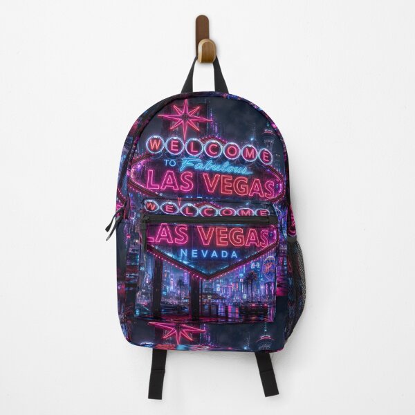 Item preview,  Las Vegas 2150 Cyberpunk | Neon Atlas | Futuristic Neon Wall Art | Sci-Fi Cityscape designed and sold by NSAstore.