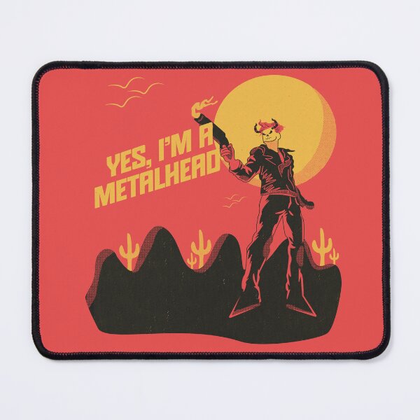 Item preview, Yes I'm a Metalhead Alternative Desert Illustration designed and sold by beboplab.