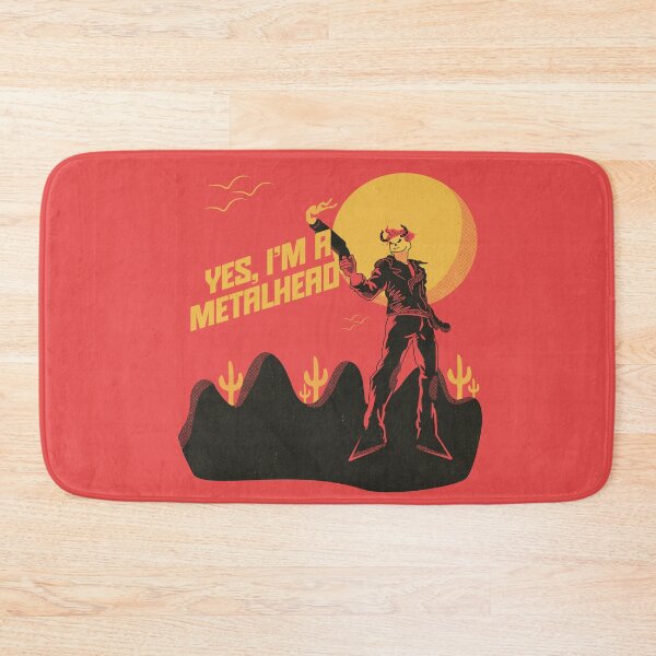 Item preview, Yes I'm a Metalhead Alternative Desert Illustration designed and sold by beboplab.