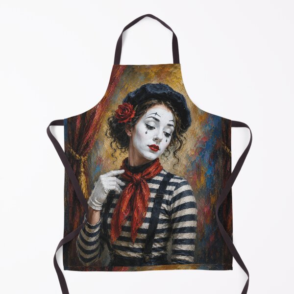 Item preview, Mime performer painting. designed and sold by GalleryKauffeld.
