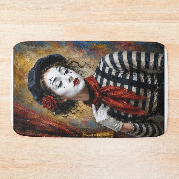 Item preview, Mime performer painting. designed and sold by GalleryKauffeld.