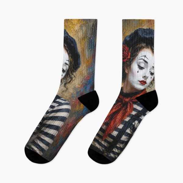 Item preview, Mime performer painting. designed and sold by GalleryKauffeld.