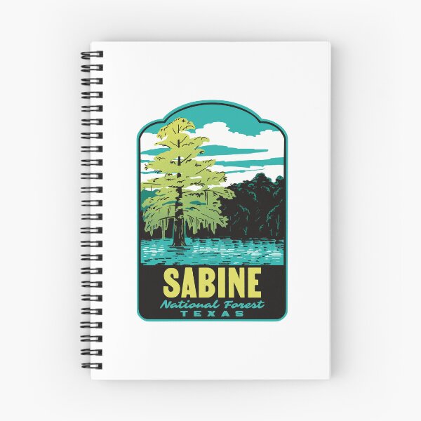 Item preview, Toledo Bend Reservoir Sabine National Forest Retro Poster designed and sold by HalpinDesign.