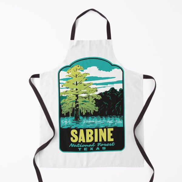 Item preview, Toledo Bend Reservoir Sabine National Forest Retro Poster designed and sold by HalpinDesign.
