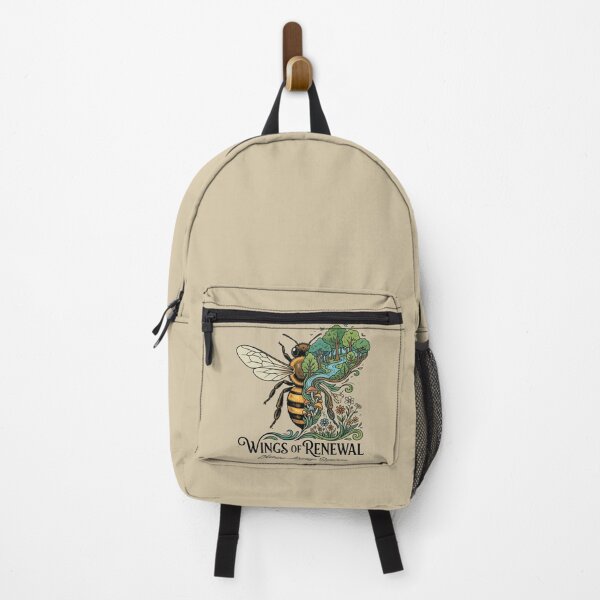 Item preview, Wings of Renewal Bee Artwork designed and sold by Amr Darwish Graphic designer.