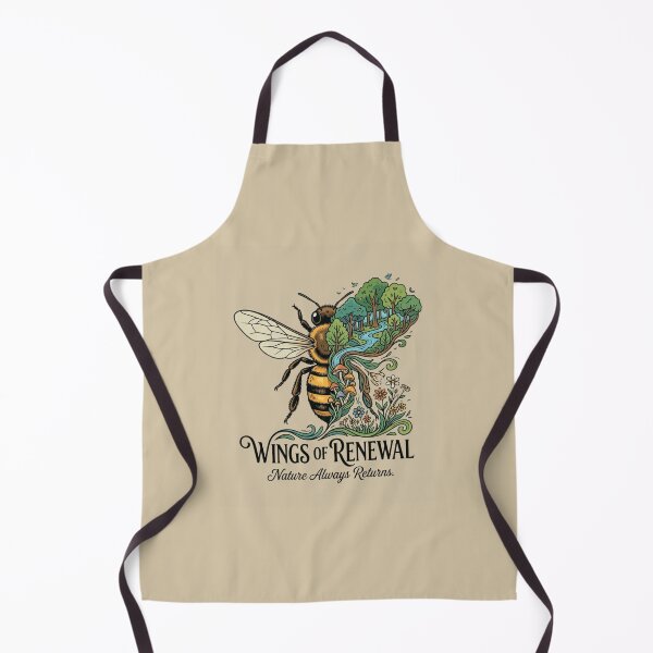 Item preview, Wings of Renewal Bee Artwork designed and sold by Amr Darwish Graphic designer.
