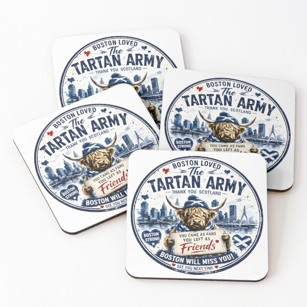 Item preview, Boston Loved the Tartan Army designed and sold by SMalcolmDesigns.